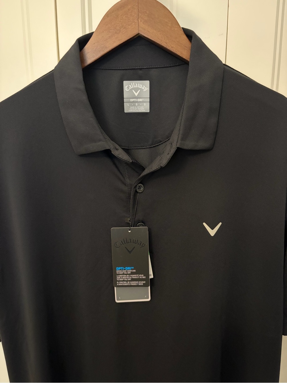 Callaway Black Men’s Golf Polo
